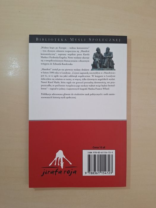 Karol Marks Fryderyk Engels Manifest komunistyczny