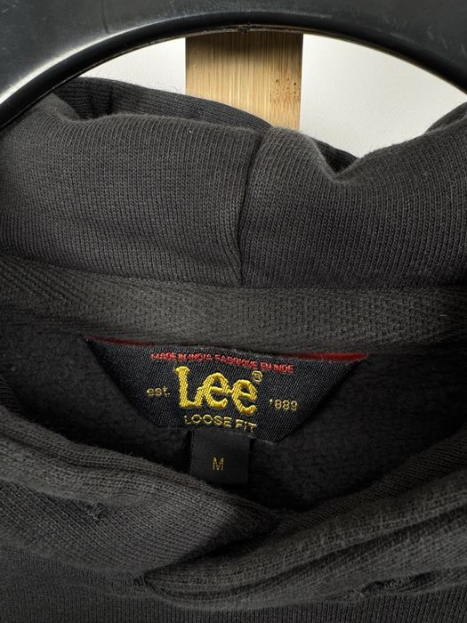 Lee czarna bluza z kapturem M