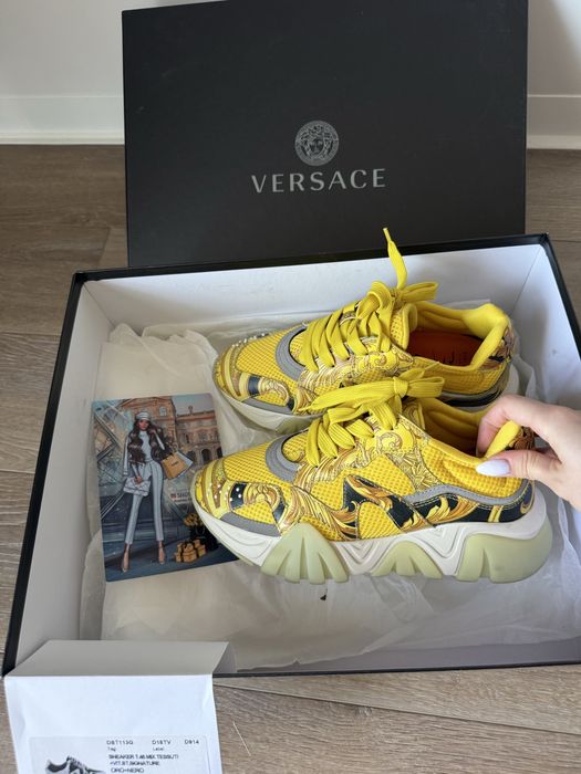 Версаче Versace кроссовки новые 36 размер