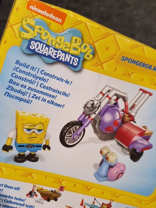Klocki Spongebob Mattel MegaBloks Burger figurki zabawki KupMiChceTo
