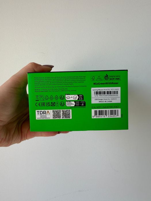 Myszka RAZER DEATHADDER V3 PRO czarna bezprzewodowa
