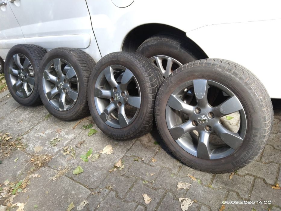 Felgi PEUGEOT Partner 16"  4x108. ET31  CH65.1  grafitowe