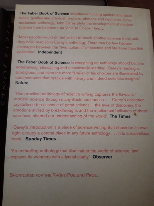 Livros científicos: Space Race/Faber Book of Science