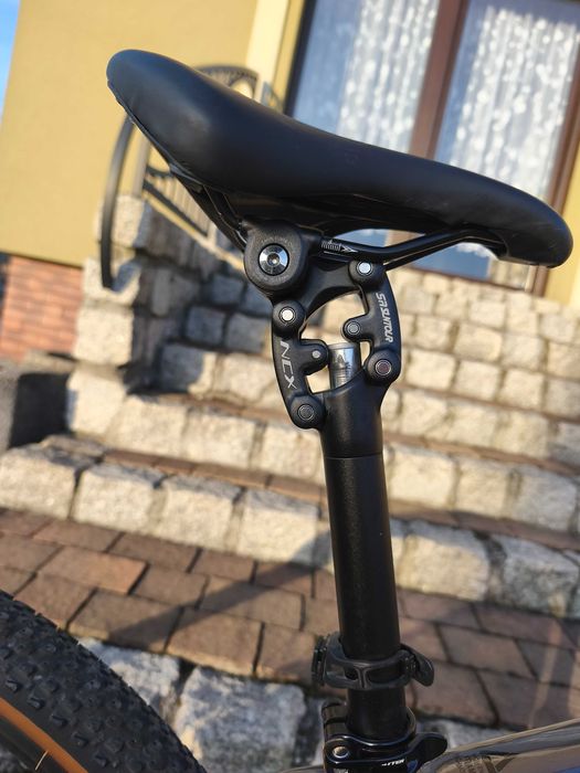 Rower TWITTER koła 29 cali, rama 15 cali carbon, amortyzowany widelec