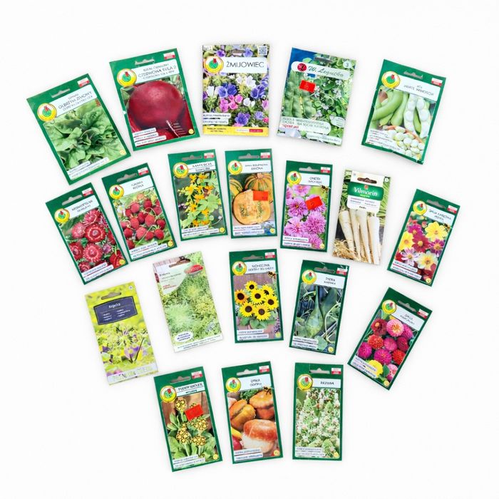 Zestaw nasion ogrodniczych