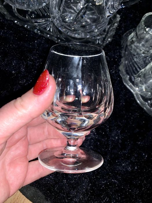 Ваза соусник бокалы коньячные подсвечник хрусталь