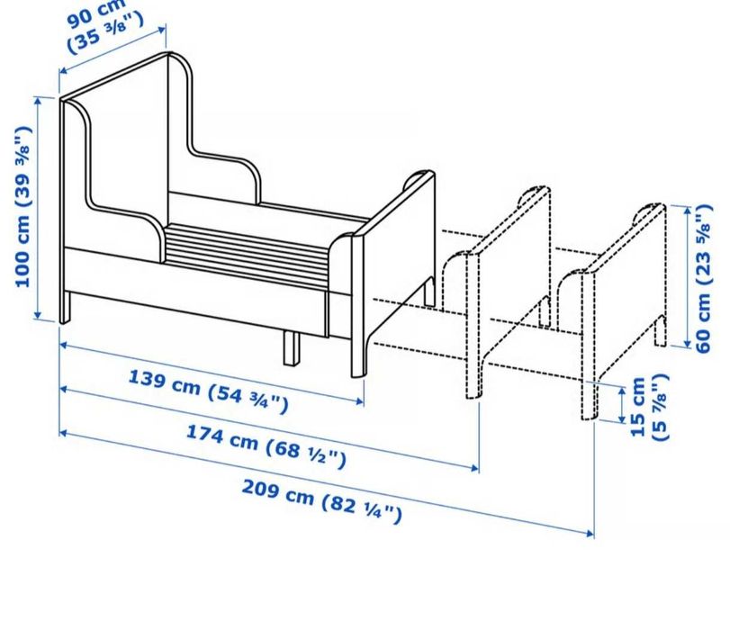 Cama de criança Ikea