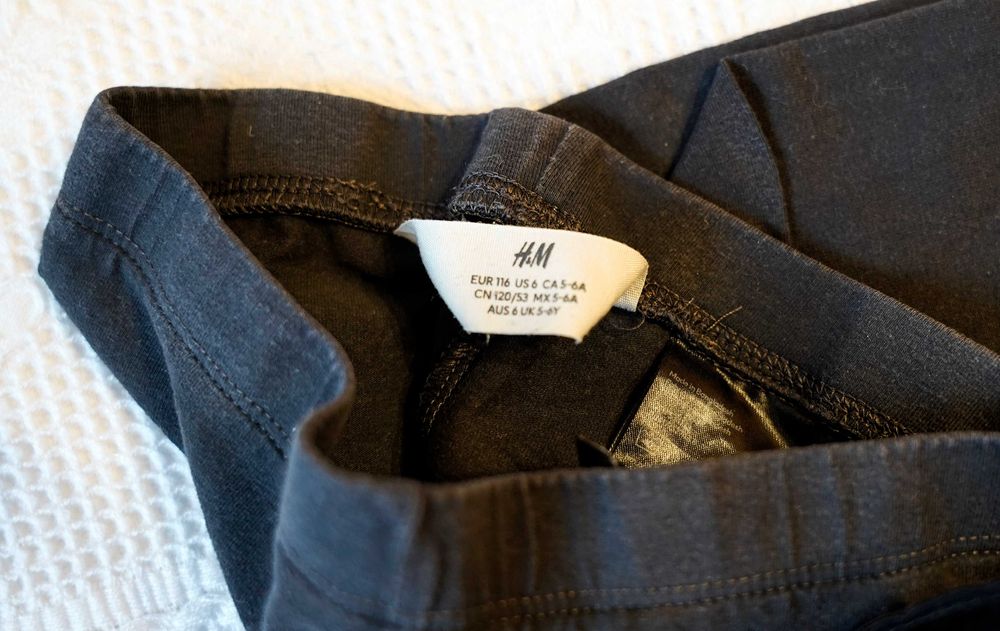 Legginsy HM z kotkiem dla dziewczynki