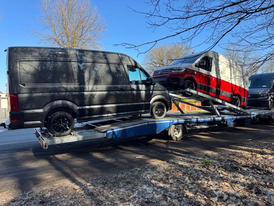 Przyczepa laweta autotransporter