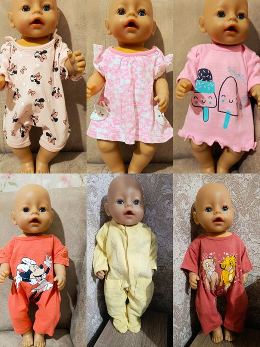 Для ляльки бебі Борн сукня плаття платтячко