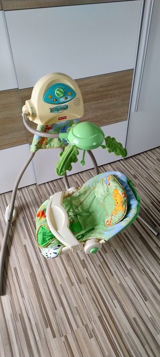 Huśtawka bujak Fisher-Price na baterie