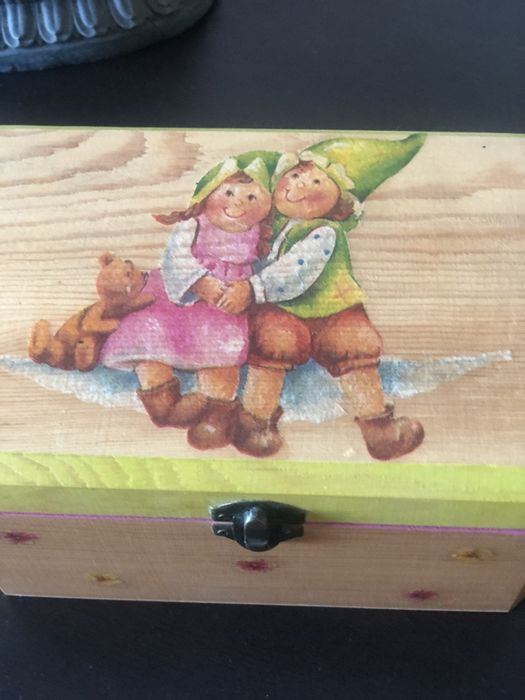 Caixa e Quadro de decoração