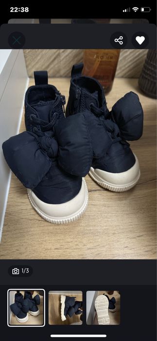 Ботиночки zara 22