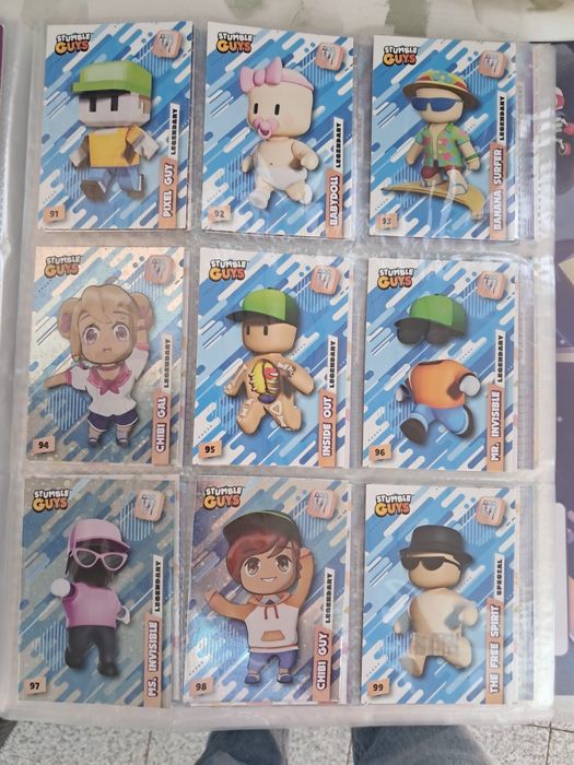 Colecção completa Stumble Guys 2024