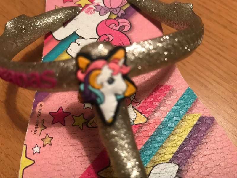 Havaianas My Little Pony Unicorn tamanho EUR 31-32