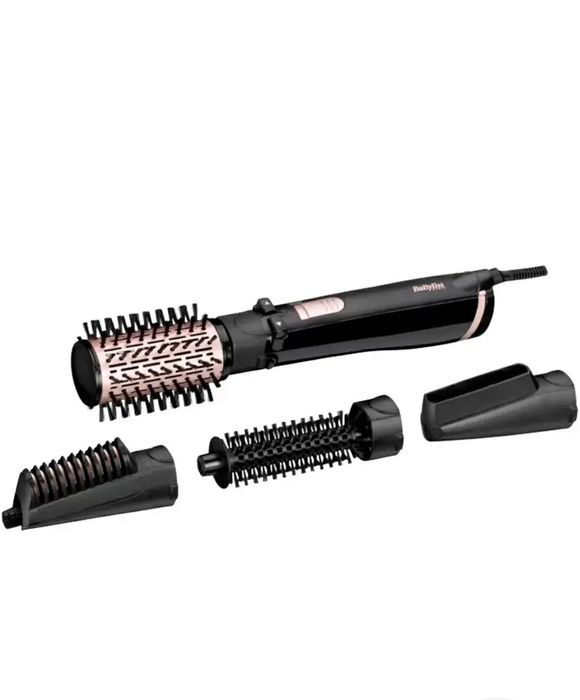 Фен-щітка стайлер для волосся BaByliss AS200E чорний
