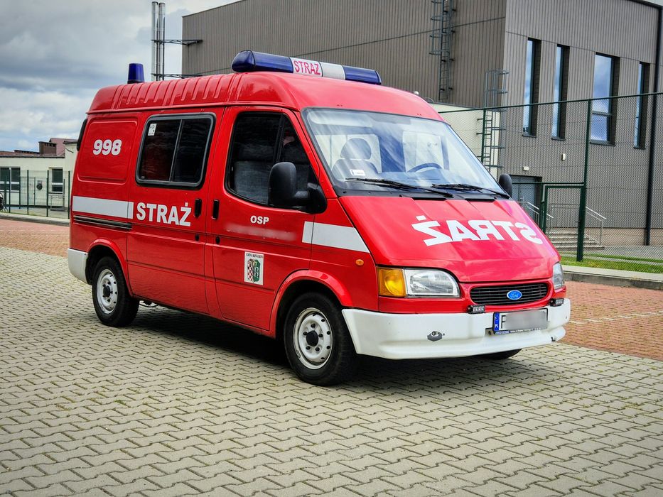Ford Transit Straż Pożarniczy#BDB Stan#2.0benzyna#Zdrowy#Wóz Strażacki#KatB
