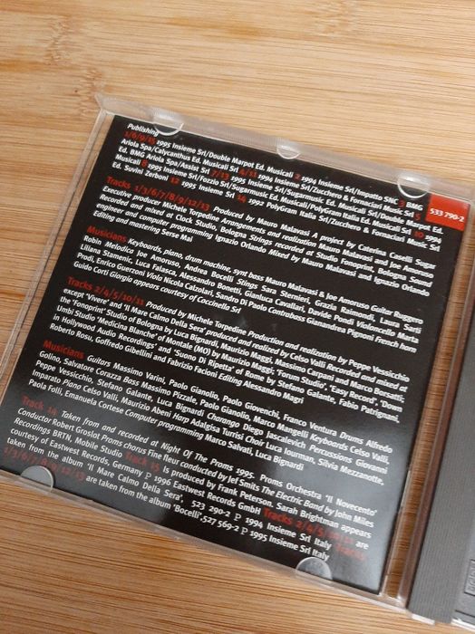 CD Andrea Bocelli Romanza