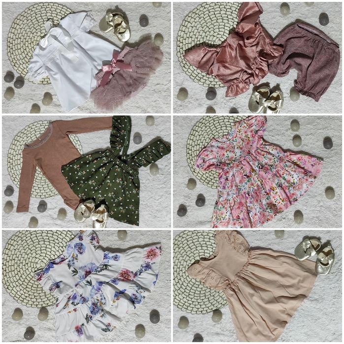 Mega Paka Newbie H&M Next name it TU 40szt Lato 80-86