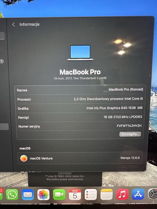 MacBook Pro (2017) 16 GB