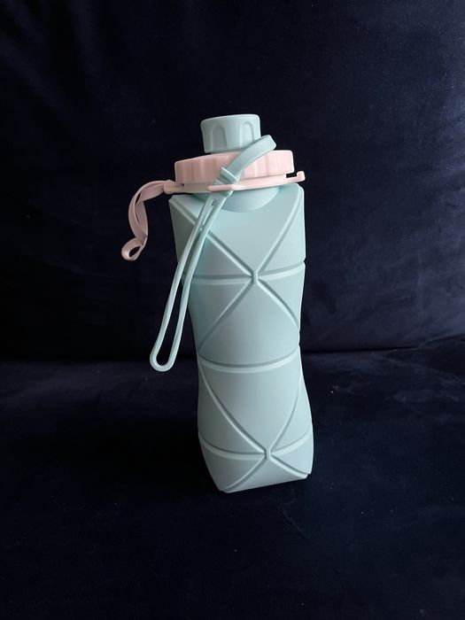 Składana butelka silikonowa