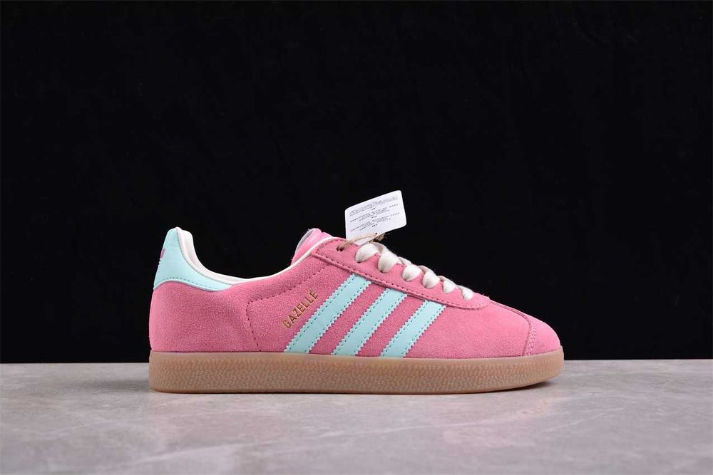 Adidas Gazelle W Rosa/Verde Novas – Tamanho 38