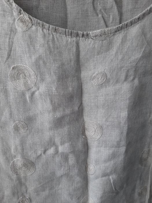 Плвтье  льянное серое