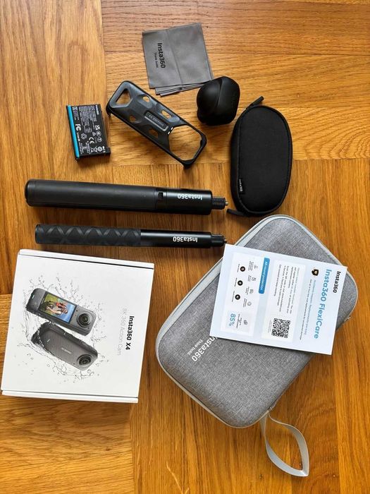 Kamera sferyczna Insta360 X4 8K action cam  stan idealny