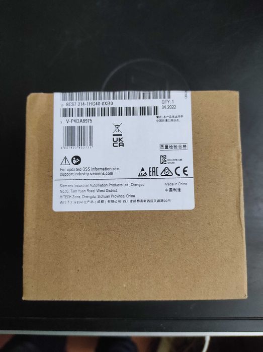 Контролери Siemens Simatic S7-1200 CPU 1212 CPU 1214 CPU 1215