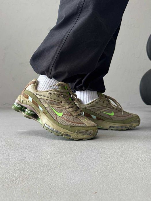 !SALE! Nike Shox Ride 2 x Supreme Khaki 36 37 38 39 40 41 42 43 44 45