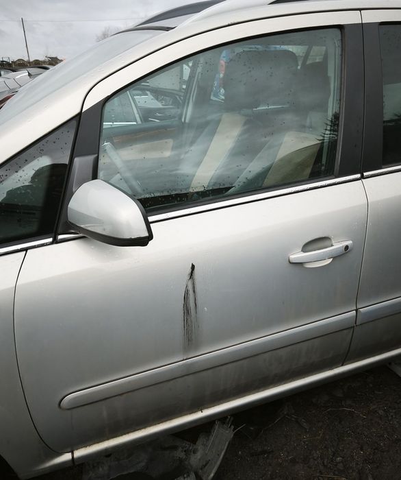 OPEL ZAFIRA B II 06r DRZWI LEWY PRZÓD PRZEDNIE LEWE GOŁE Z167