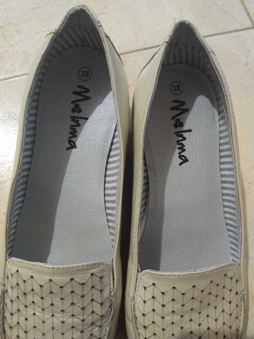 Sapato Beje Tamanho 38 - Novo