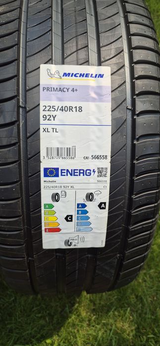 Michelin opony 2szt NOWE primace 4+  225/40/r18