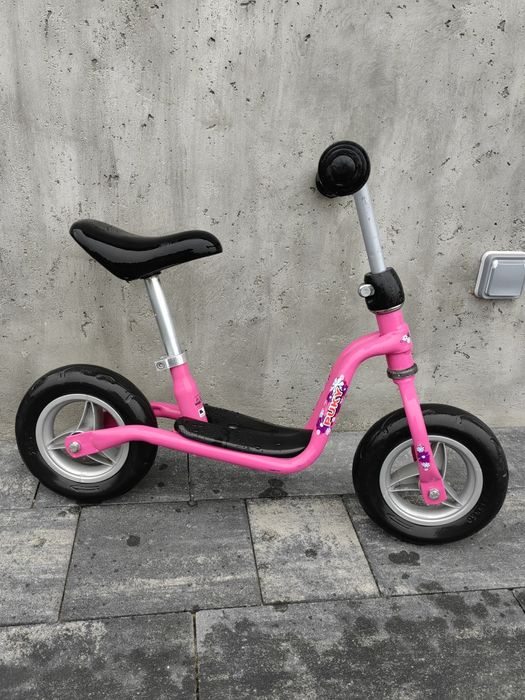 Rowerek biegowy puky różowy