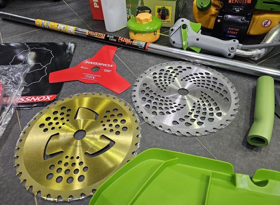 3 Ножа Бензокоса ProCraft Бензиновая Коса Мощная Триммер Гарантия