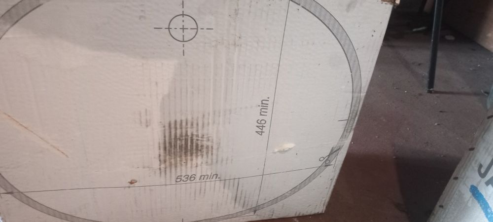 Lavatórios roca novos dentro da caixa