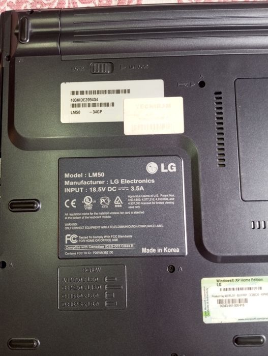 Vendo computador LG usado