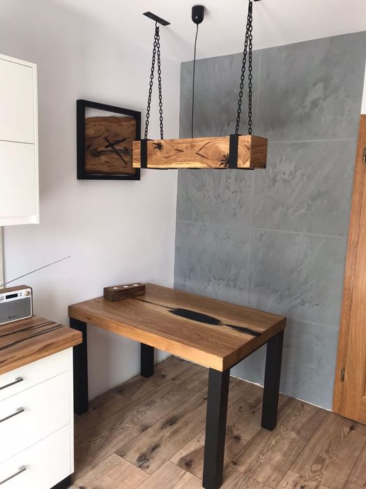 Stół z żywica | Loft| Industrial| Design|Meble