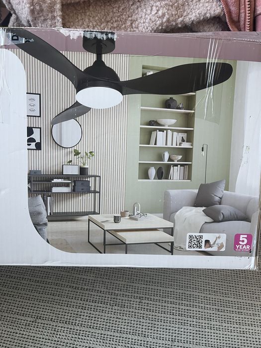 Lampo wentylator sufitowy inspire Amos M 122cm