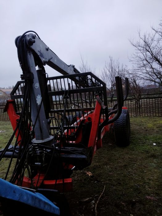 Прицеп лісовоз тракторний WEIMER WE-12D, МТЗ 82