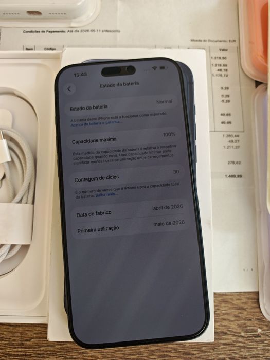 iPhone 17 Pro Max 6.9" 256GB Azul   C/Garantia Aceito Retomas