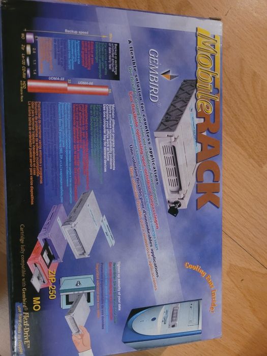 Mobile rack Gembird ultra dma-66-100 przenośna kieszeń na dysk/napęð