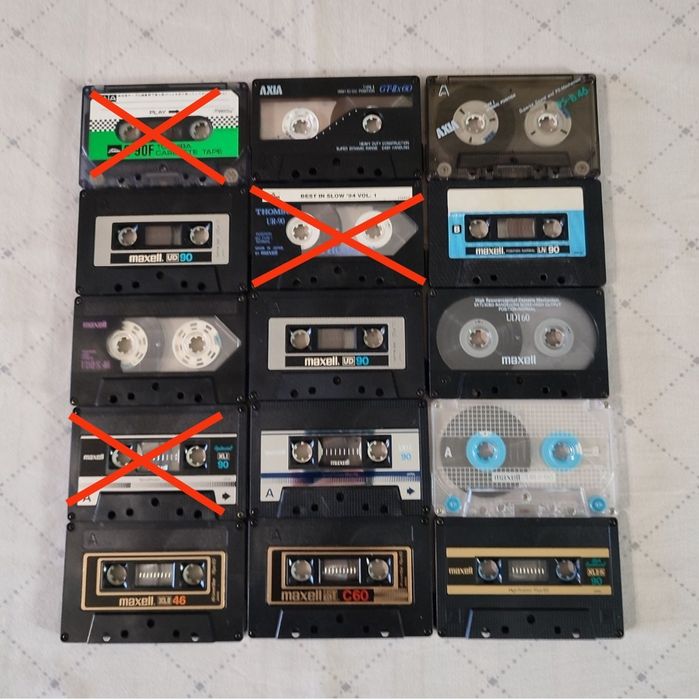 аудиокассеты без вкладышей
