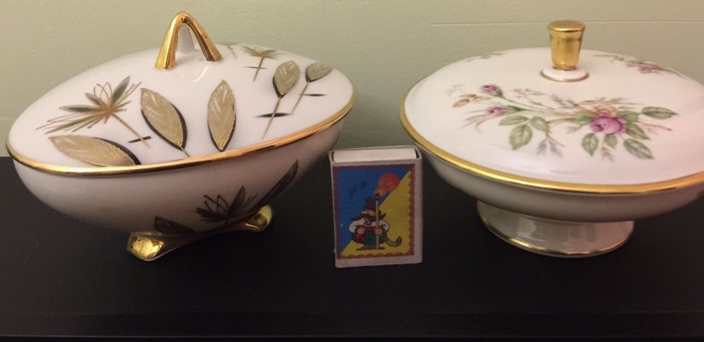 Старовинна бонбоньерка конфетниця шкатулка Германия