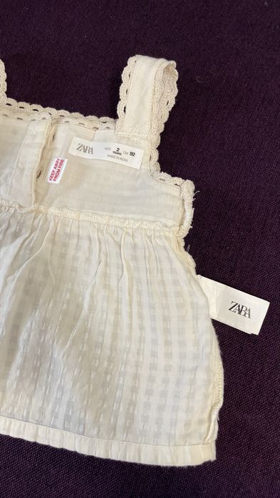 Літній костюм Zara для дівчинки