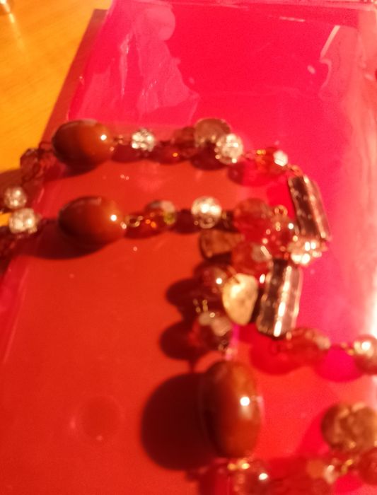 Colar pedrarias com metro e meio duas voltas