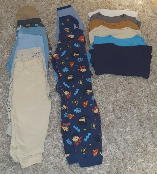 Paka ubrań dla chłopca rozmiar 86 - 40 sztuk