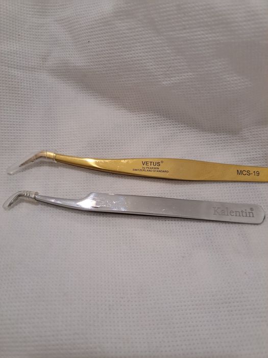 Pinças para estética pestanas