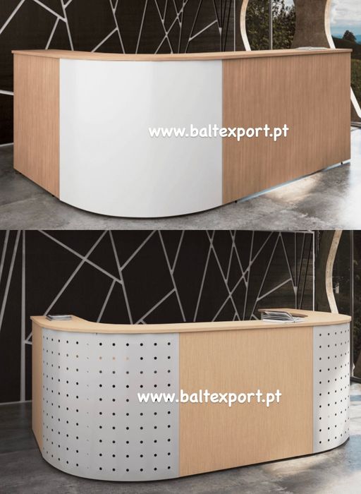 Balcão de recepção composto por 3balcões p/ fazer formato em L Novo