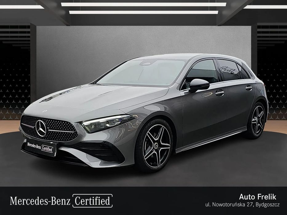 Mercedes-Benz Klasa A 200 163KM Pakiet AMG Advance Plus MultiBeam FV23% Salon PL  ASO